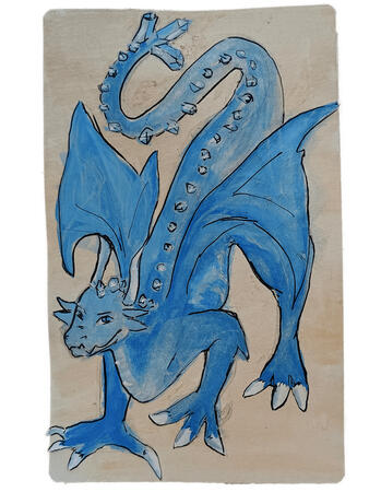 Sapphire Dragon