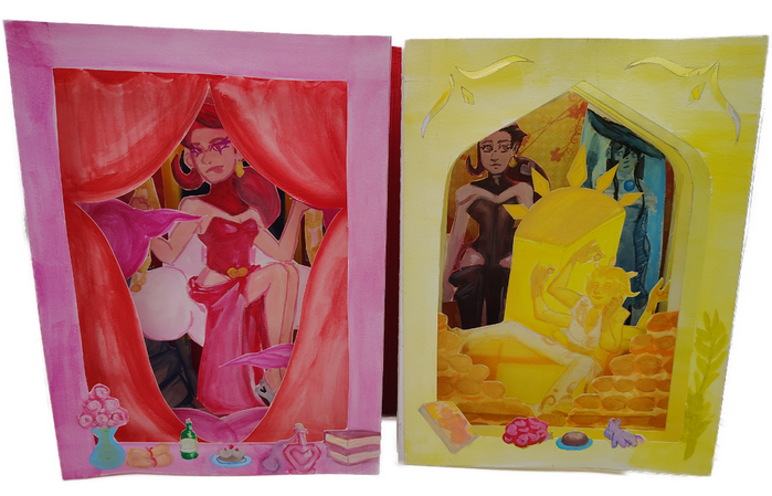 Love and Fortune Tunnel Books